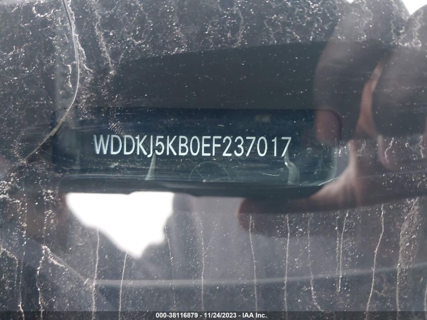 2014 MERCEDES-BENZ E 350 - WDDKJ5KB0EF237017