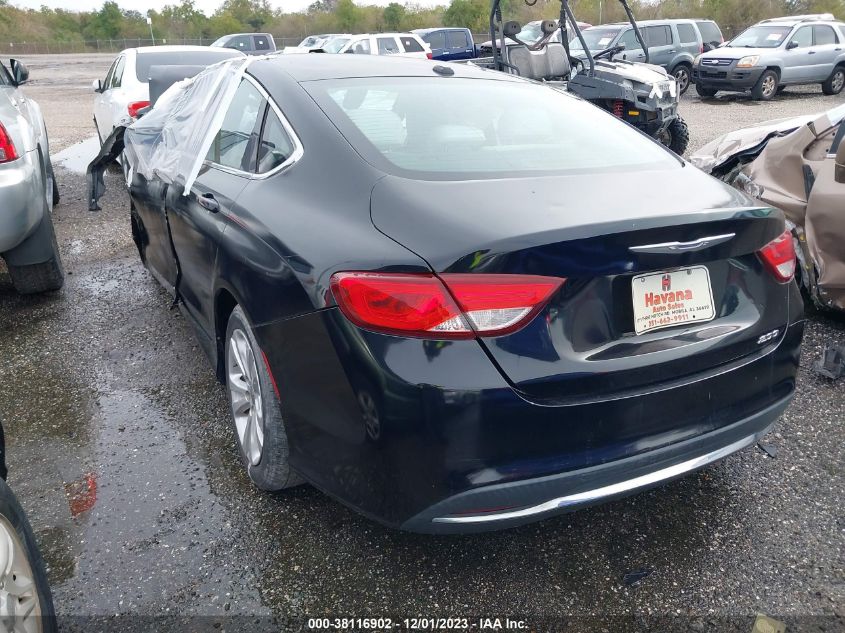2015 CHRYSLER 200 LIMITED - 1C3CCCAB8FN675911