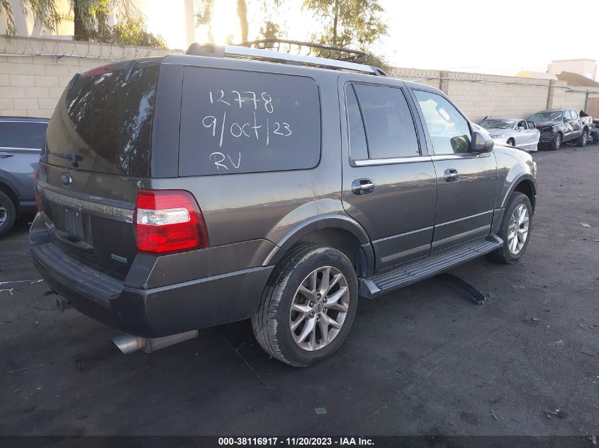 2017 FORD EXPEDITION LIMITED - 1FMJU1KT1HEA69389