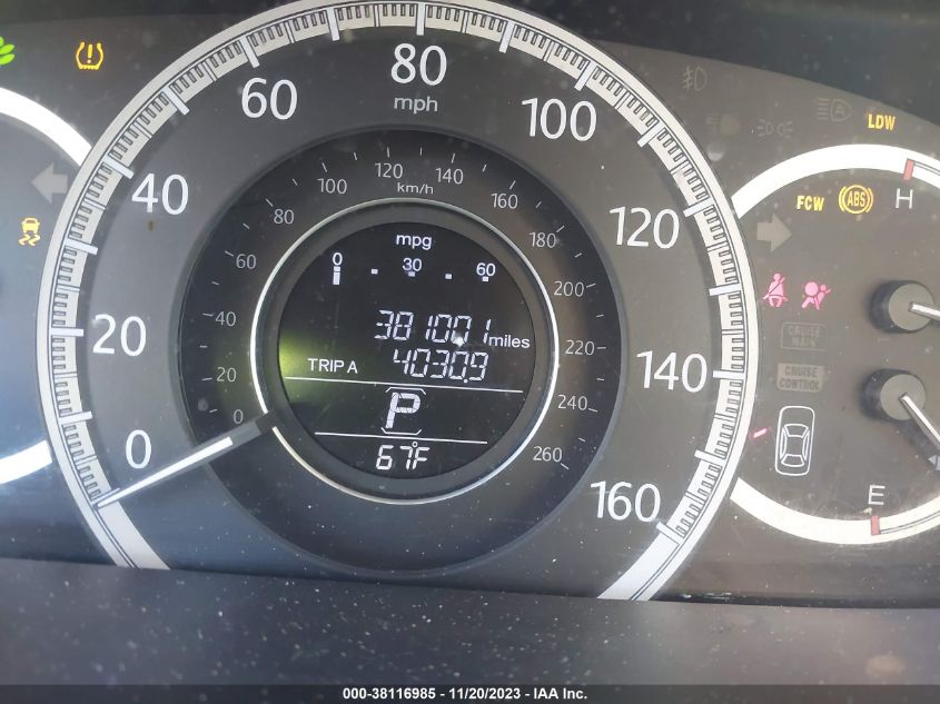 2013 HONDA ACCORD EX-L - 1HGCR2F86DA070969