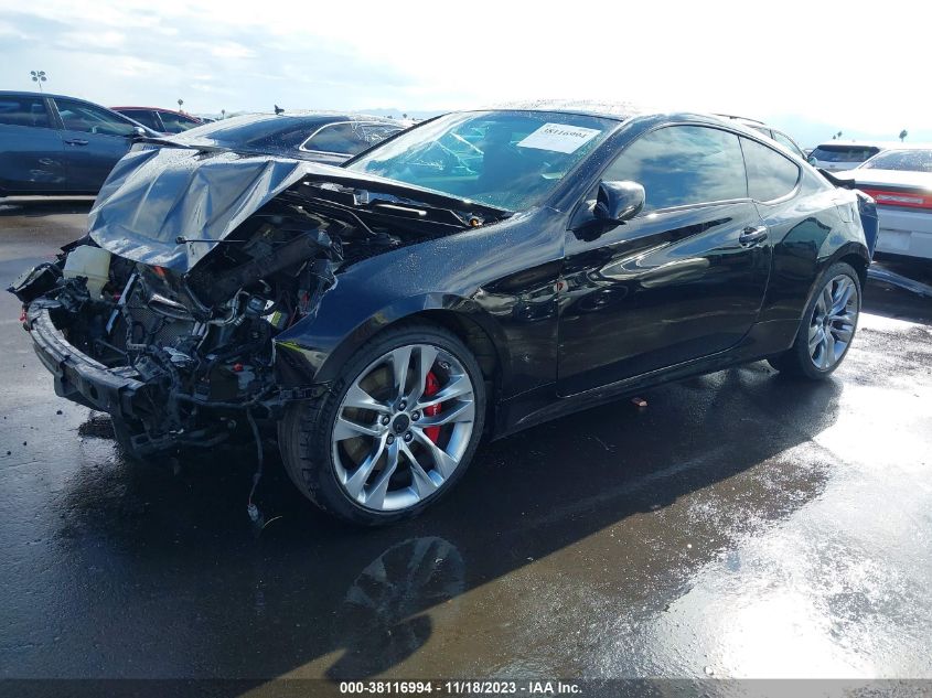 2013 HYUNDAI GENESIS 3.8 R-SPEC - KMHHU6KJ8DU103239