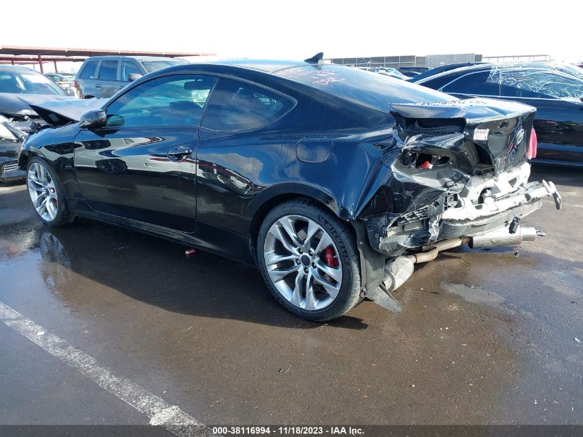 2013 HYUNDAI GENESIS 3.8 R-SPEC - KMHHU6KJ8DU103239