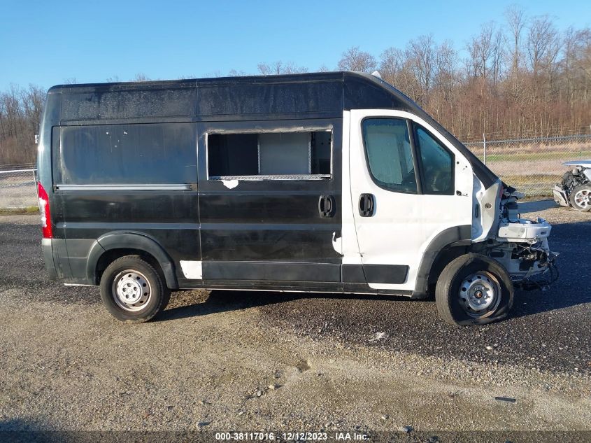 2019 RAM PROMASTER 2500 HIGH ROOF 136" WB 3C6TRVCG7KE519394
