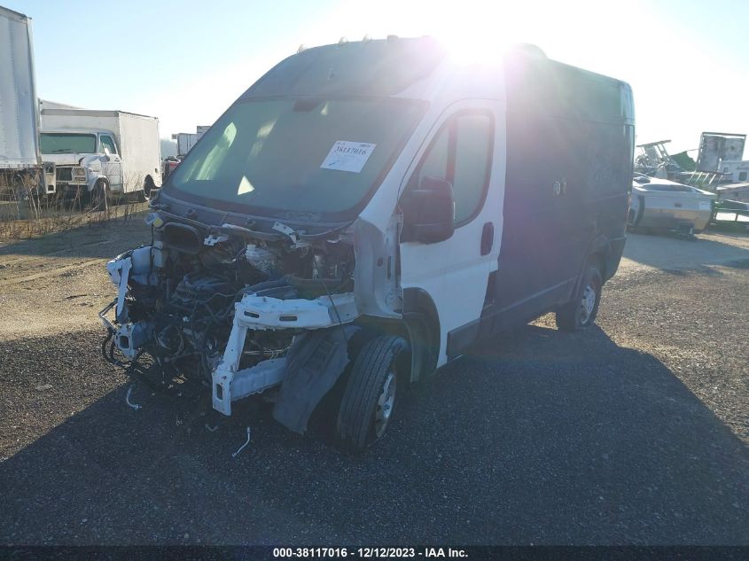 2019 RAM PROMASTER 2500 HIGH ROOF 136" WB 3C6TRVCG7KE519394