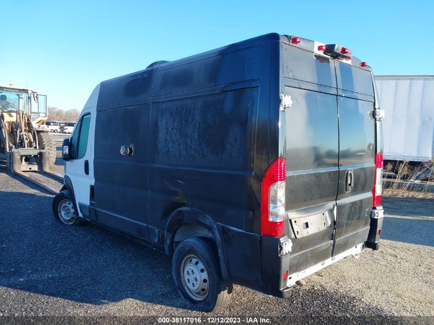 2019 RAM PROMASTER 2500 HIGH ROOF 136" WB 3C6TRVCG7KE519394