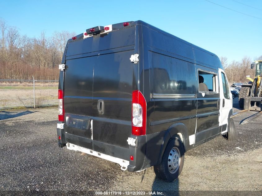 2019 RAM PROMASTER 2500 HIGH ROOF 136" WB 3C6TRVCG7KE519394