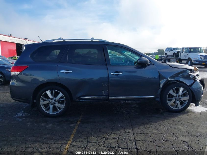 2014 NISSAN PATHFINDER PLATINUM - 5N1AR2MM0EC636907