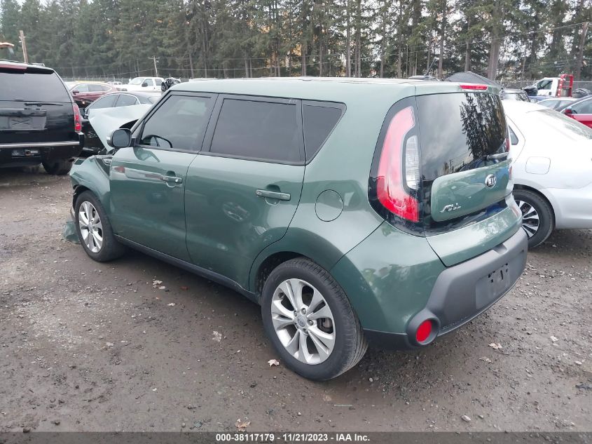 2014 KIA SOUL + - KNDJP3A54E7020794