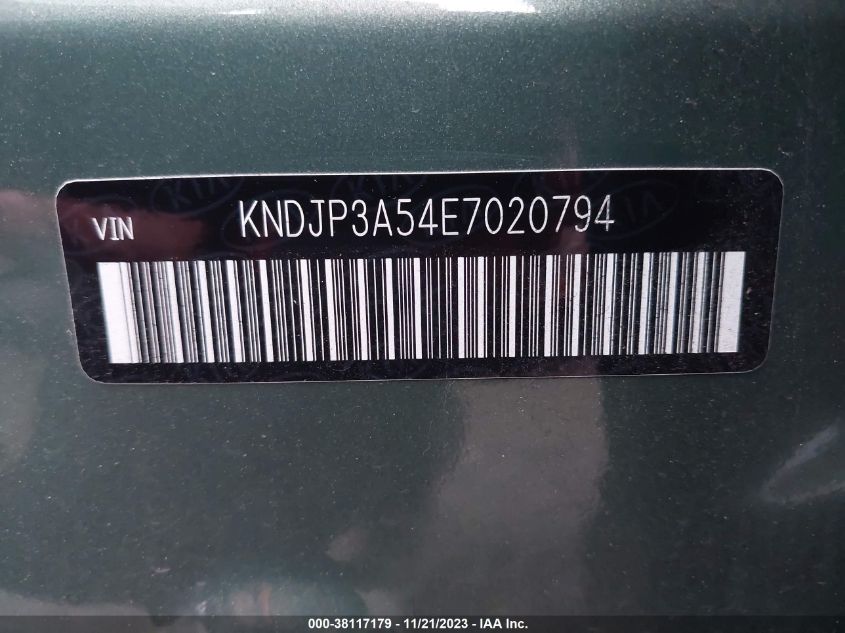 2014 KIA SOUL + - KNDJP3A54E7020794