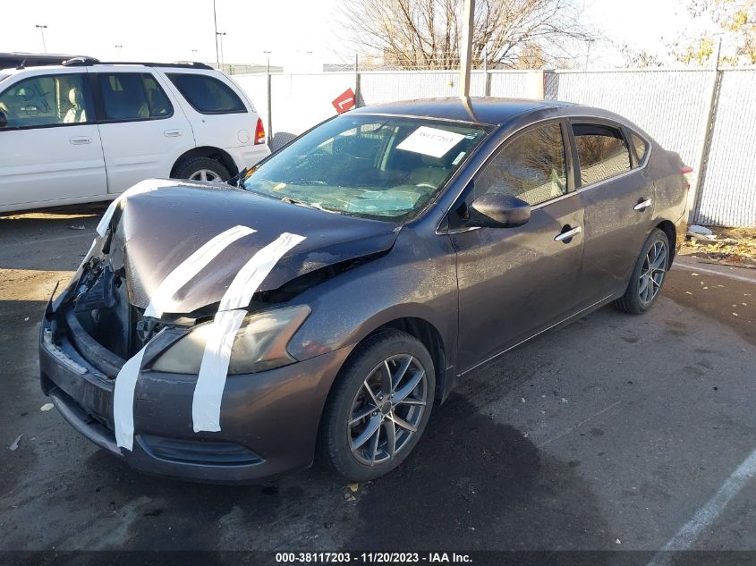 2014 NISSAN SENTRA S - 3N1AB7AP5EL618818
