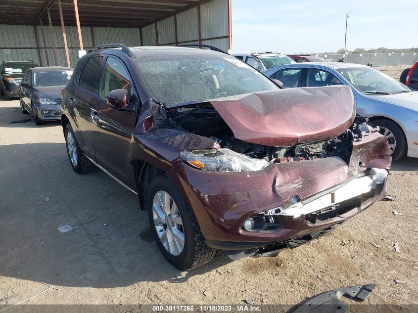 2014 NISSAN MURANO SV - JN8AZ1MW4EW524694