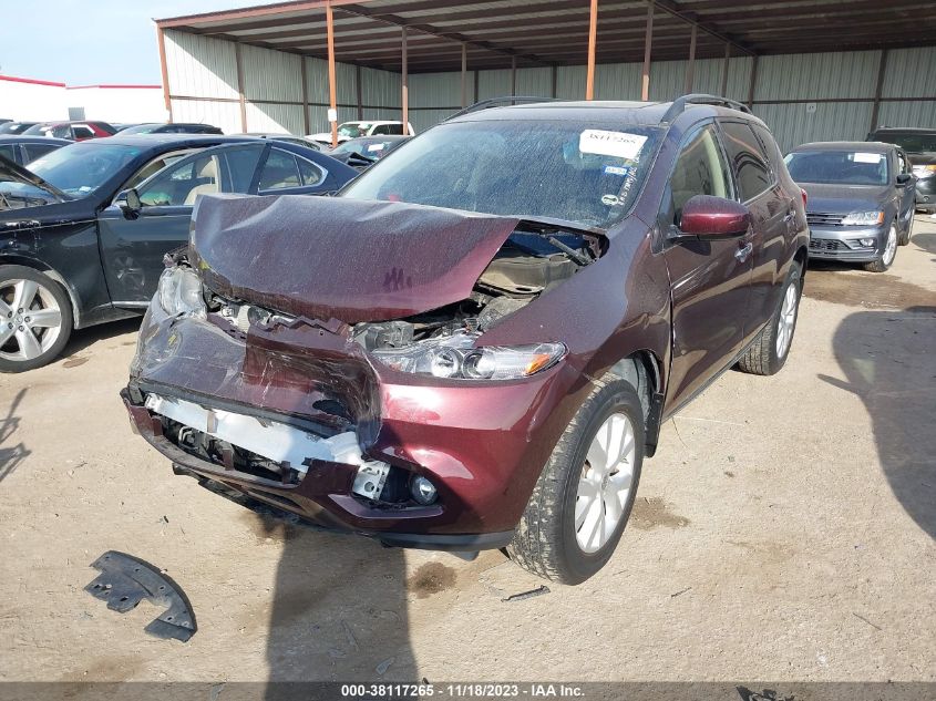 2014 NISSAN MURANO SV - JN8AZ1MW4EW524694