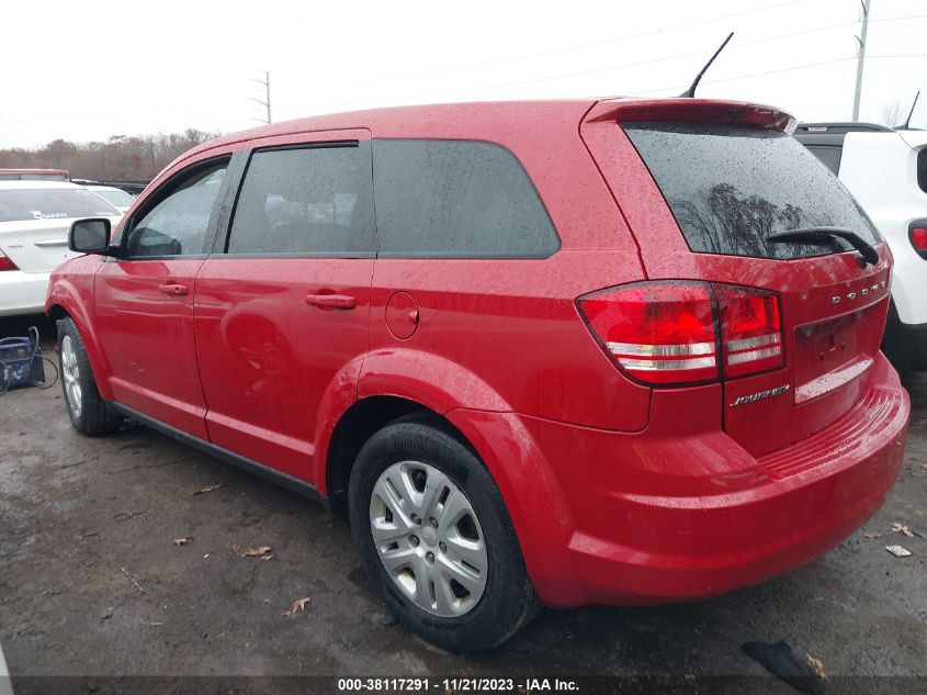 2015 DODGE JOURNEY AMERICAN VALUE PKG - 3C4PDCAB9FT630860
