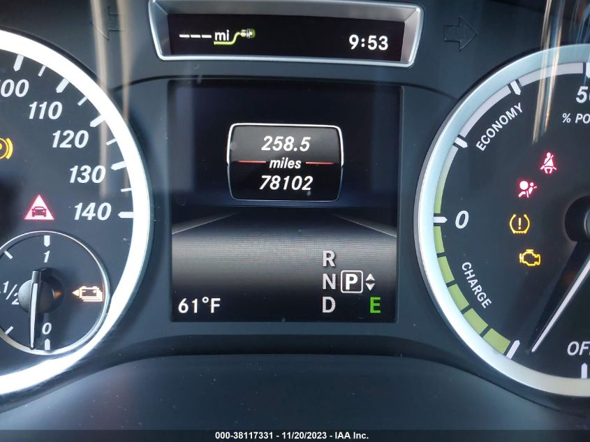 2014 MERCEDES-BENZ B-CLASS - WDDVP9AB3EJ001706