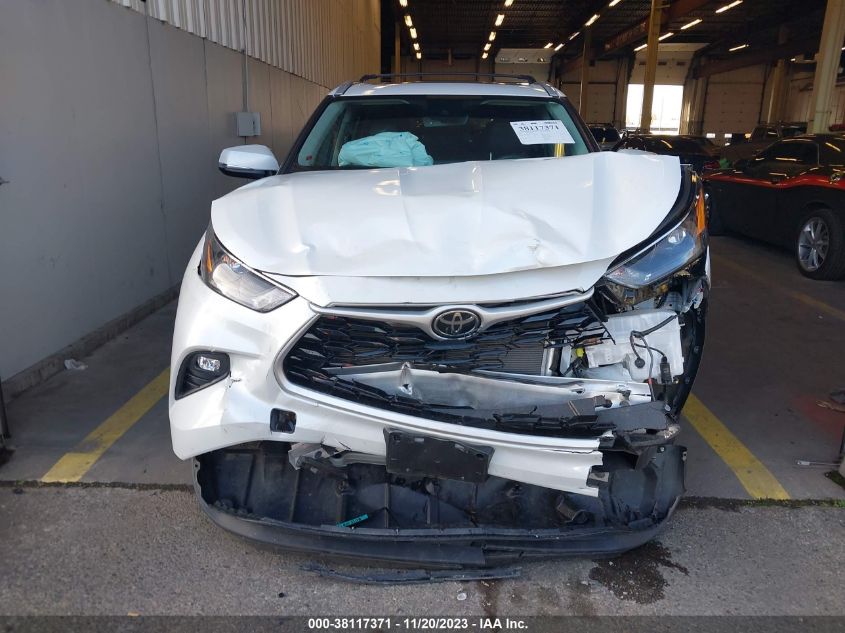 2022 TOYOTA HIGHLANDER XLE - 5TDGZRBH5NS240001