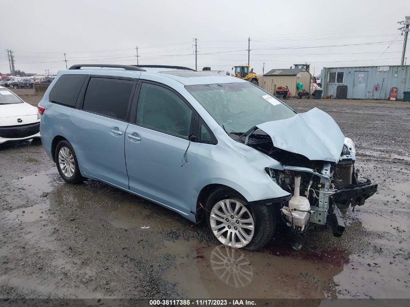 2016 TOYOTA SIENNA XLE 8 PASSENGER - 5TDYK3DC5GS707010