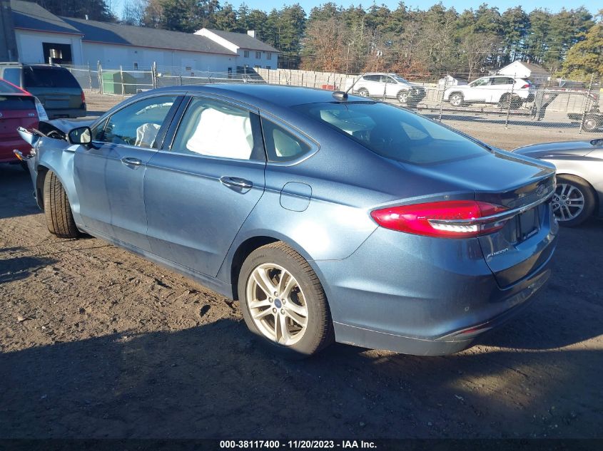 2018 FORD FUSION SE - 3FA6P0HD6JR182985