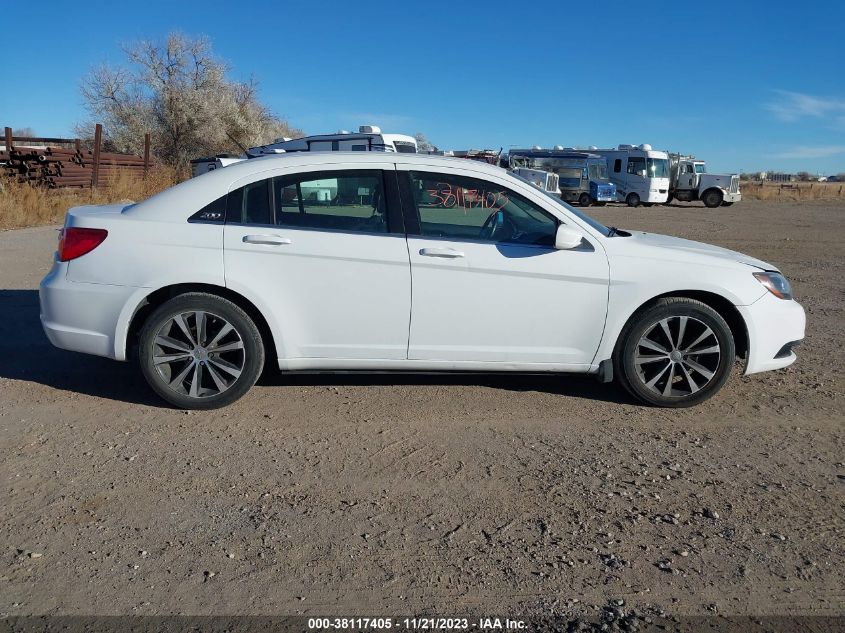 2013 CHRYSLER 200 TOURING - 1C3CCBBG1DN720396