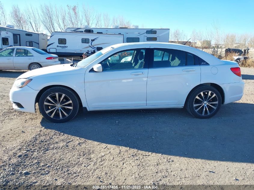 2013 CHRYSLER 200 TOURING - 1C3CCBBG1DN720396
