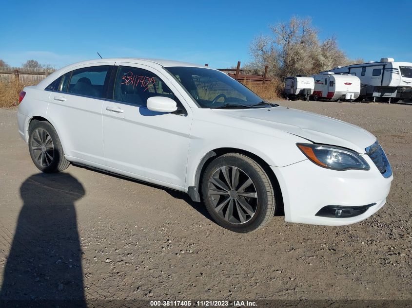 2013 CHRYSLER 200 TOURING - 1C3CCBBG1DN720396
