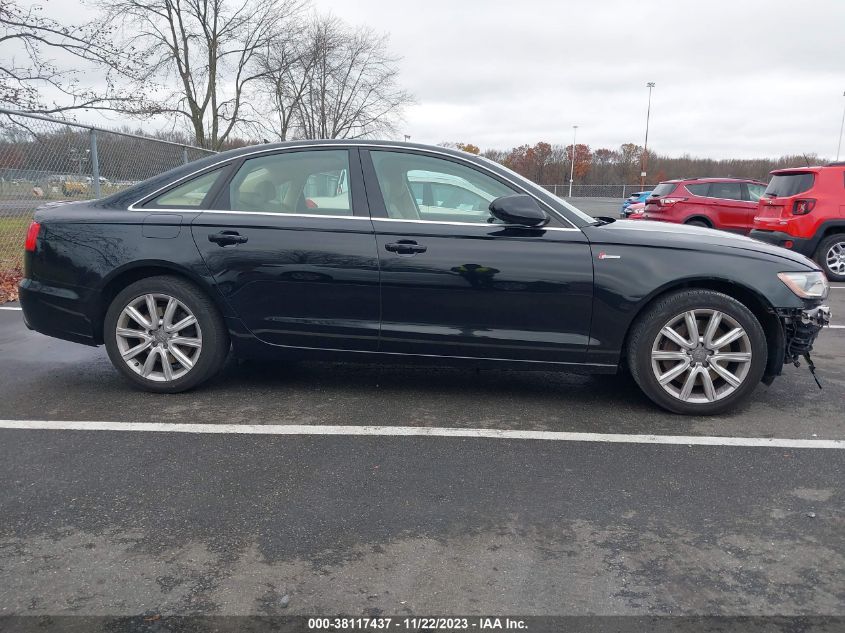 2013 AUDI A6 3.0T PREMIUM PLUS - WAUGGAFC4DN153830