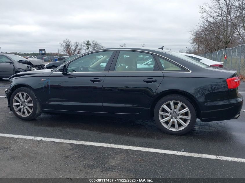 2013 AUDI A6 3.0T PREMIUM PLUS - WAUGGAFC4DN153830