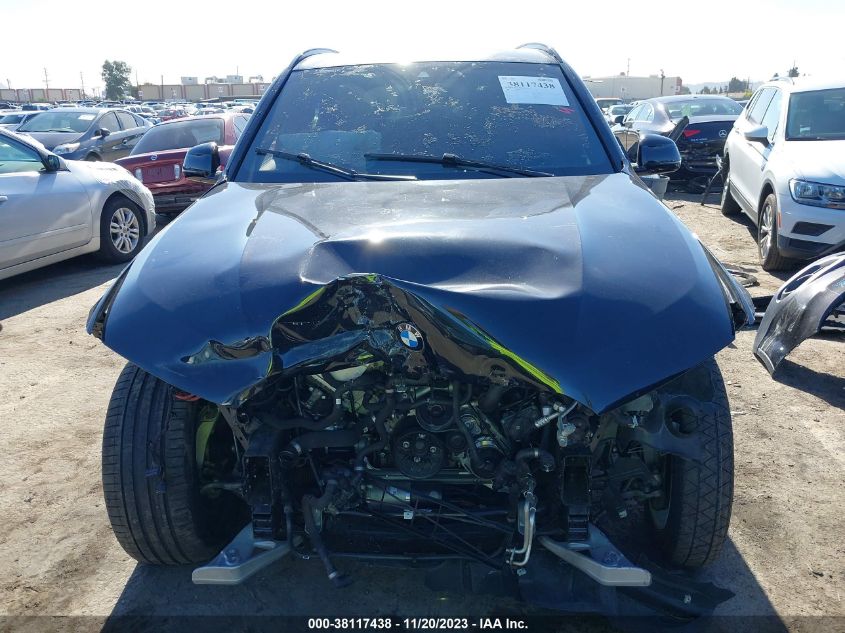 2022 BMW X5 M50I - 5UXJU4C01N9K03024