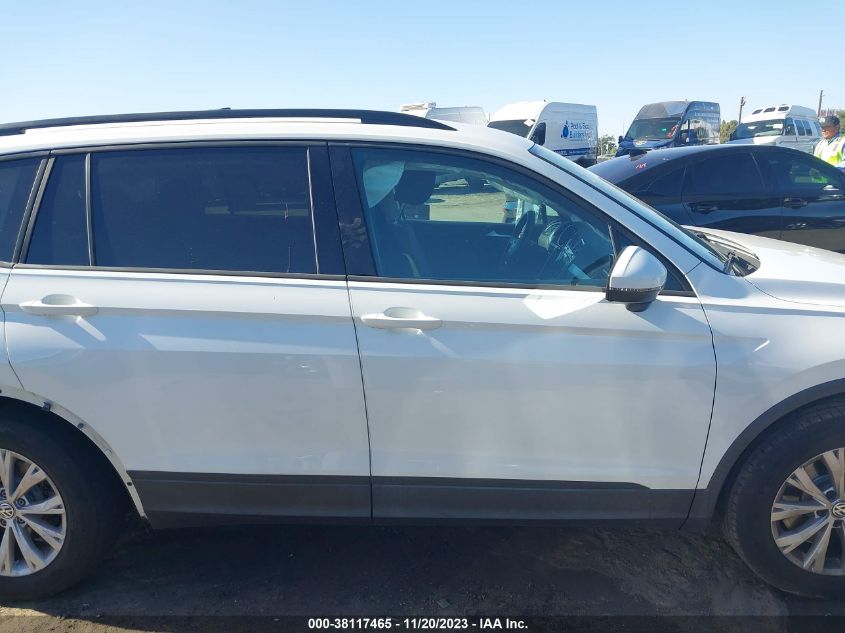 2019 VOLKSWAGEN TIGUAN 2.0T S - 3VV1B7AX8KM055414