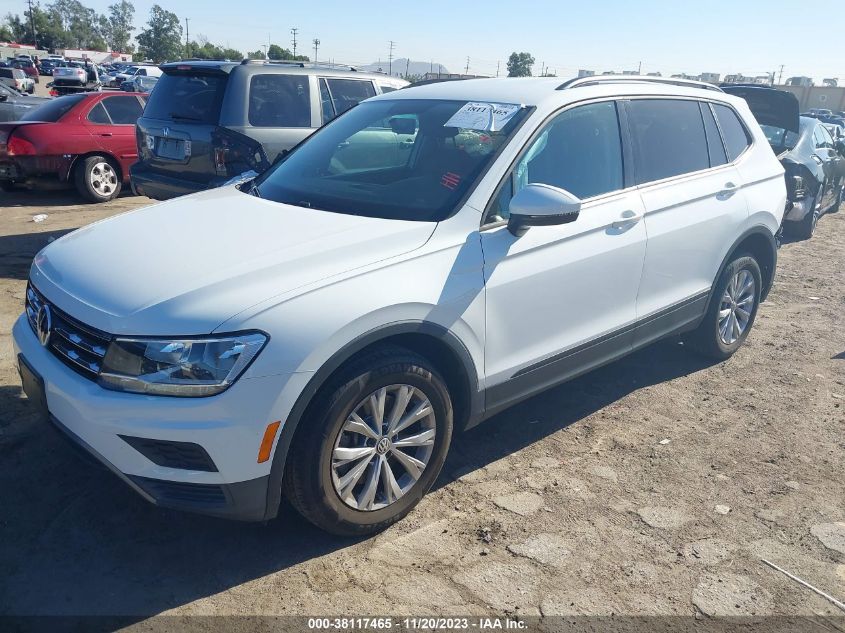 2019 VOLKSWAGEN TIGUAN 2.0T S - 3VV1B7AX8KM055414