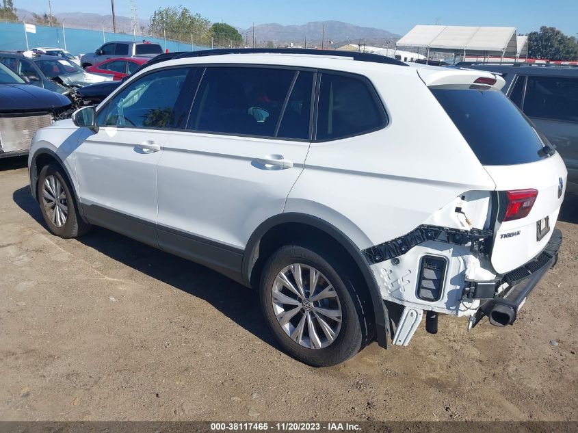 2019 VOLKSWAGEN TIGUAN 2.0T S - 3VV1B7AX8KM055414