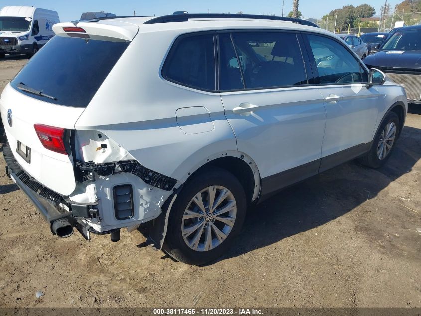 2019 VOLKSWAGEN TIGUAN 2.0T S - 3VV1B7AX8KM055414