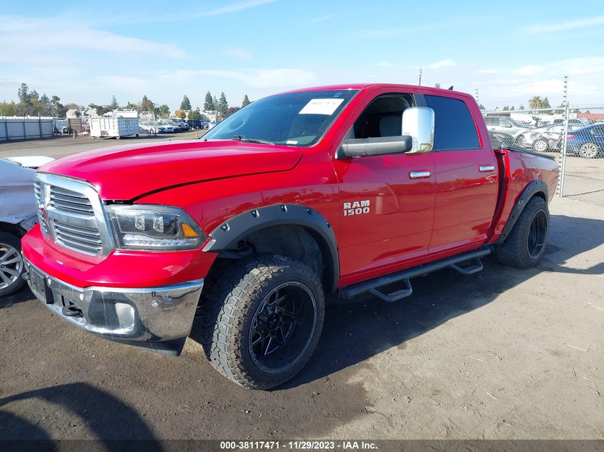 VIN 1C6RR7LG2JS125206 2018 RAM 1500 BIG HORN  4X4 5\7" BOX