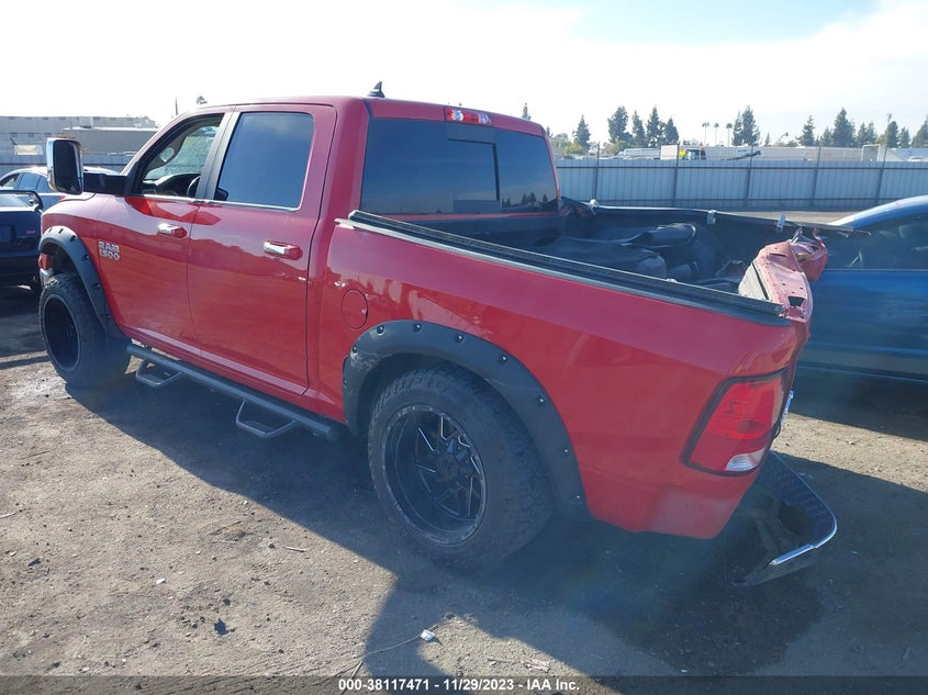 VIN 1C6RR7LG2JS125206 2018 RAM 1500 BIG HORN  4X4 5\7" BOX