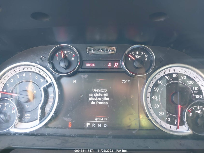 VIN 1C6RR7LG2JS125206 2018 RAM 1500 BIG HORN  4X4 5\7" BOX