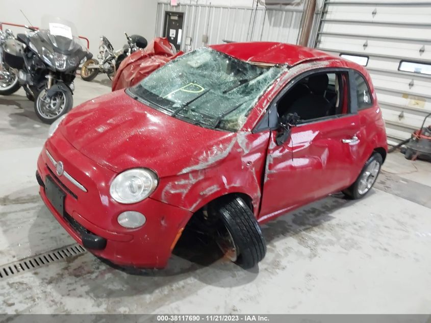 2013 FIAT 500 POP - 3C3CFFAR4DT570463
