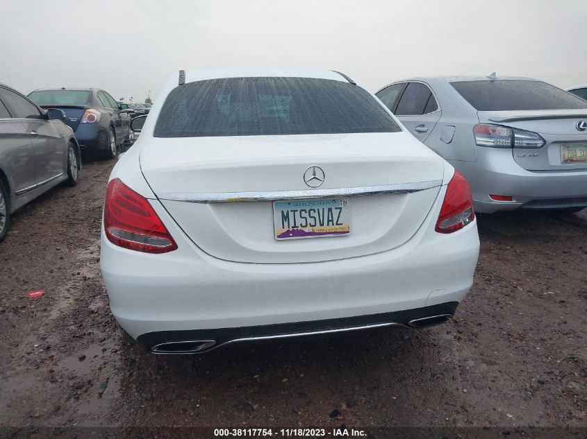 2015 MERCEDES-BENZ C 300 LUXURY/SPORT - 55SWF4JB8FU072069