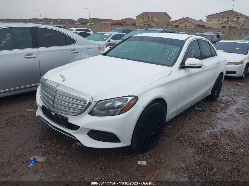 2015 MERCEDES-BENZ C 300 LUXURY/SPORT - 55SWF4JB8FU072069