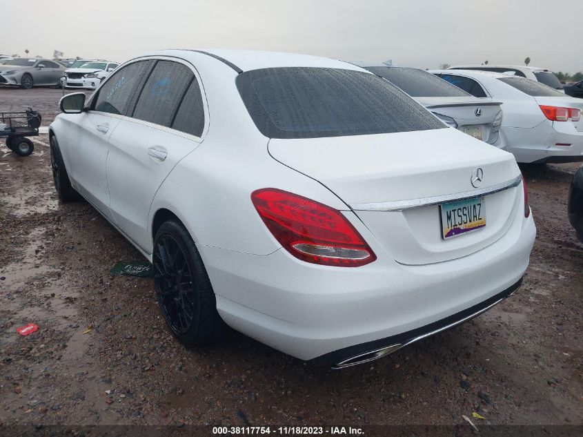 2015 MERCEDES-BENZ C 300 LUXURY/SPORT - 55SWF4JB8FU072069