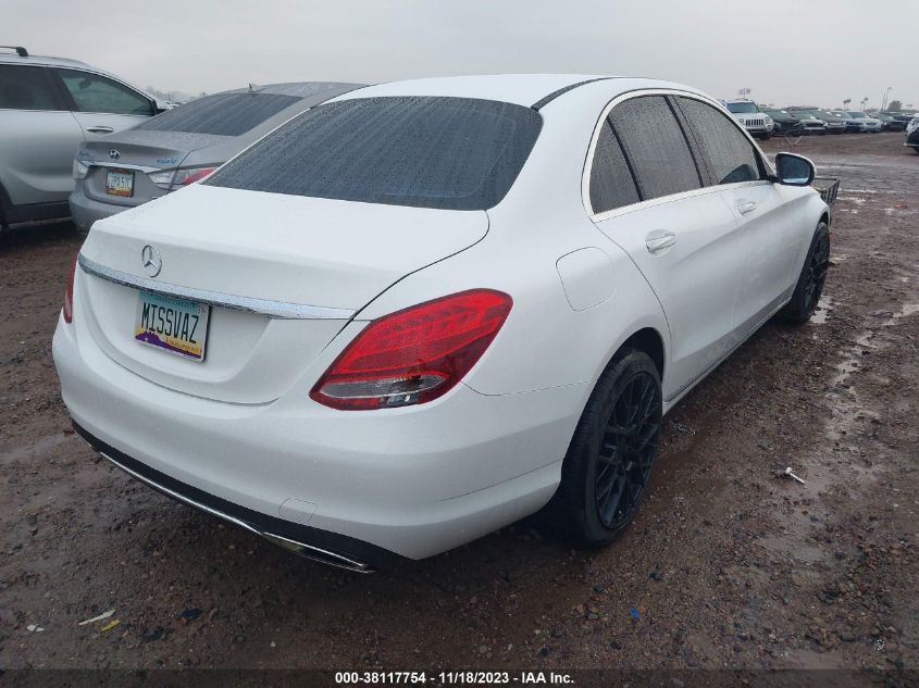 2015 MERCEDES-BENZ C 300 LUXURY/SPORT - 55SWF4JB8FU072069