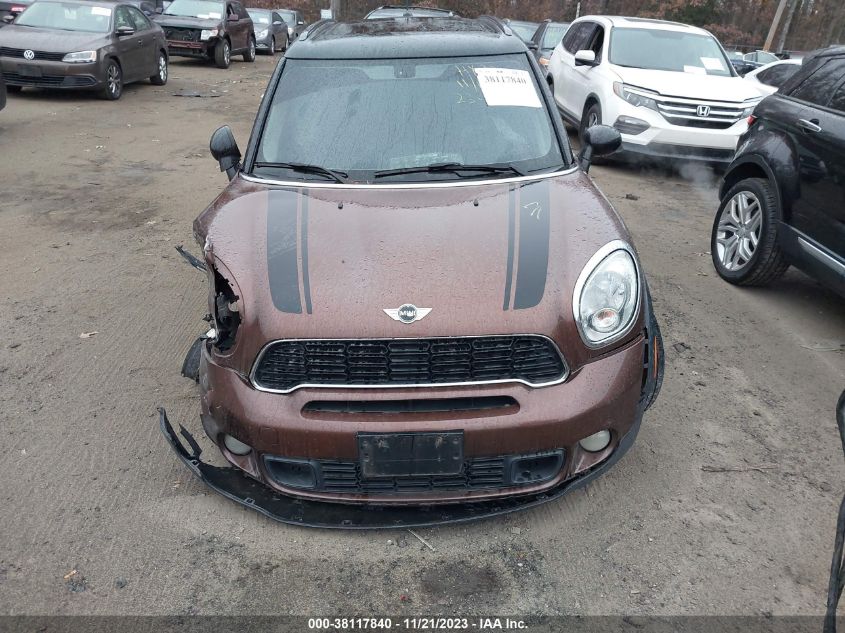 2013 MINI COUNTRYMAN COOPER S - WMWZC5C56DWP31731