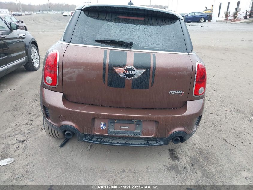 2013 MINI COUNTRYMAN COOPER S - WMWZC5C56DWP31731