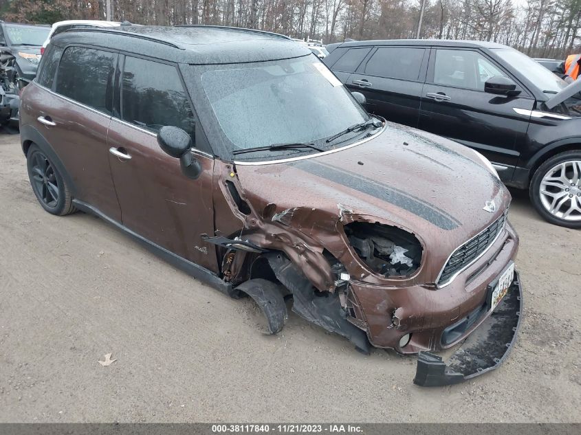 2013 MINI COUNTRYMAN COOPER S - WMWZC5C56DWP31731