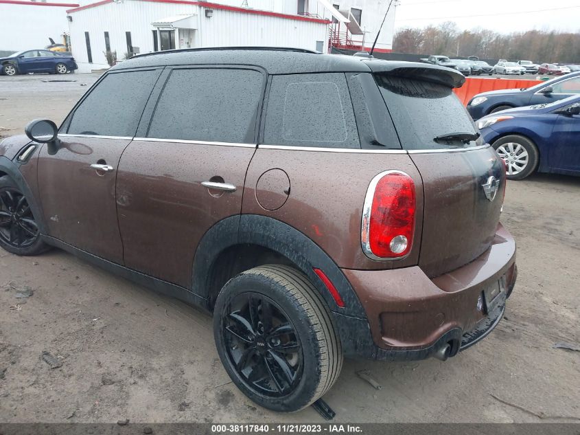 2013 MINI COUNTRYMAN COOPER S - WMWZC5C56DWP31731