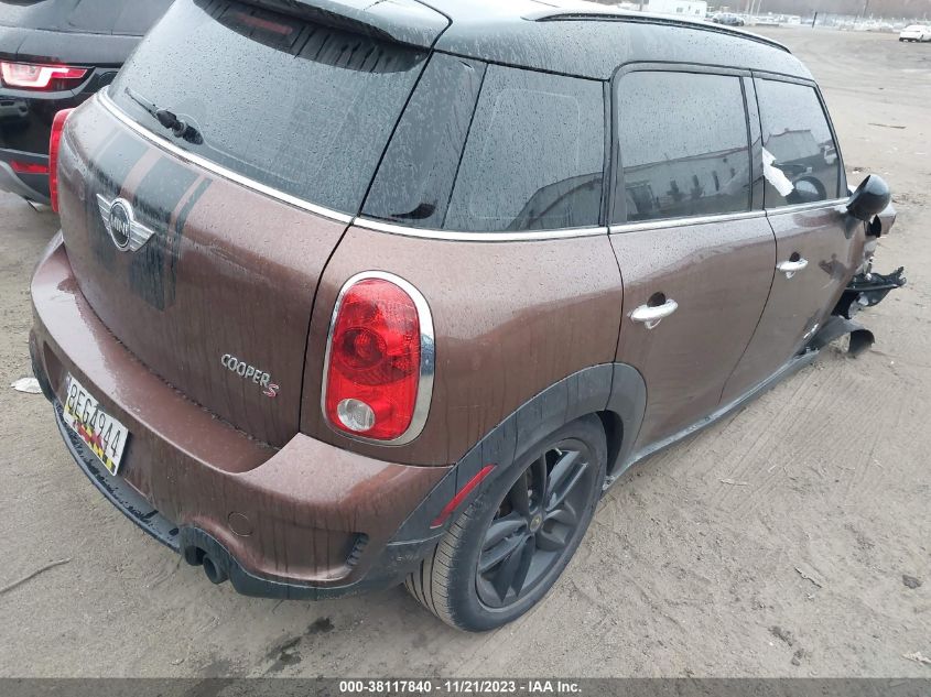 2013 MINI COUNTRYMAN COOPER S - WMWZC5C56DWP31731