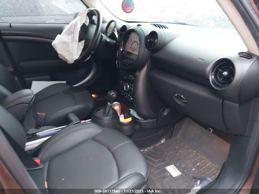 2013 MINI COUNTRYMAN COOPER S - WMWZC5C56DWP31731