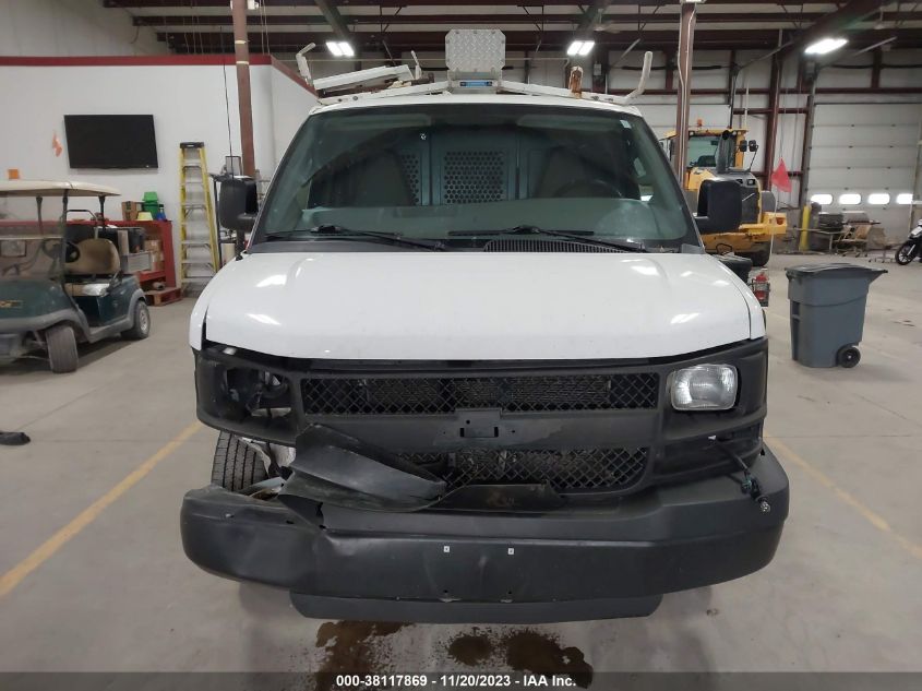 2016 CHEVROLET EXPRESS 2500 WORK VAN 1GCWGAFG8G1160549