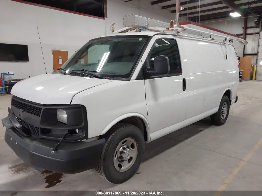 2016 CHEVROLET EXPRESS 2500 WORK VAN 1GCWGAFG8G1160549