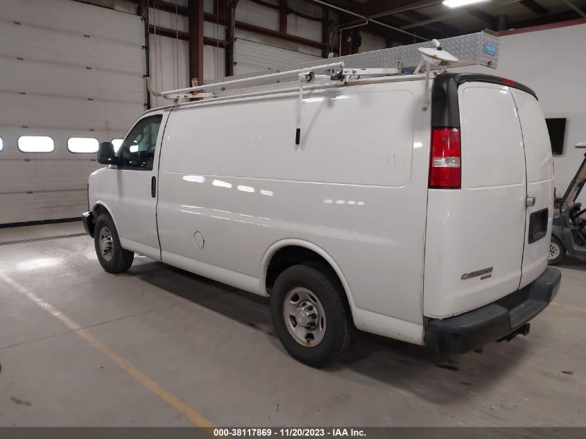 2016 CHEVROLET EXPRESS 2500 WORK VAN 1GCWGAFG8G1160549