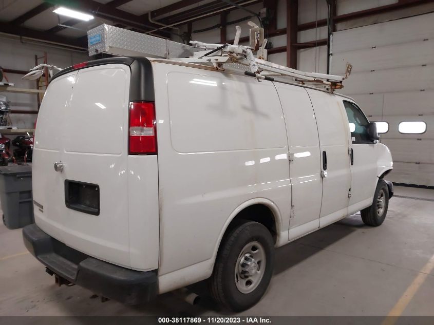 2016 CHEVROLET EXPRESS 2500 WORK VAN 1GCWGAFG8G1160549