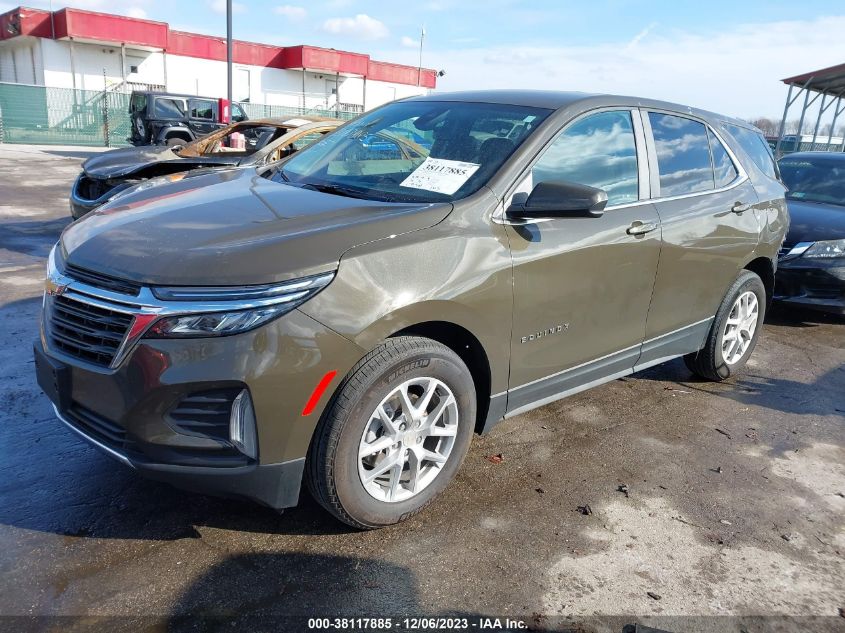 2023 CHEVROLET EQUINOX LT - 3GNAXKEG2PL103152